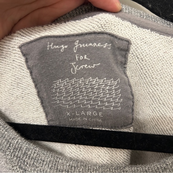 HUGO GUINNESS for J CREW ‘Homeward Bound’ Graphic Sweatshirt XL - Picture 4 of 8